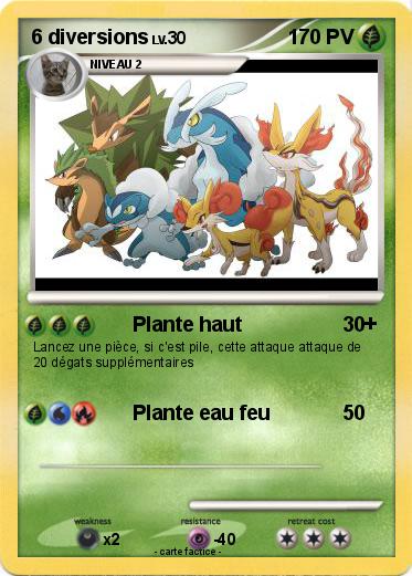Pokemon 6 diversions