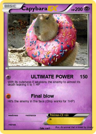Pokemon Capybara