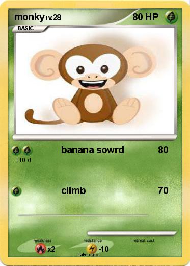 Pokemon monky