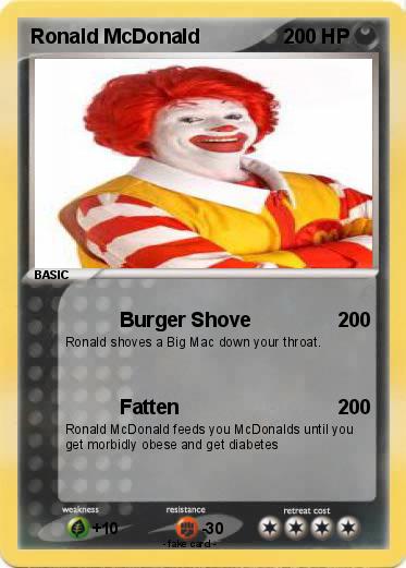 Pokemon Ronald McDonald