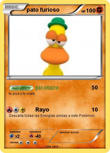 Pokemon pato furioso