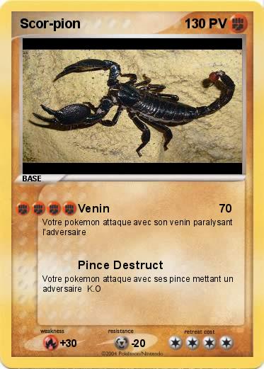 Pokemon Scor-pion