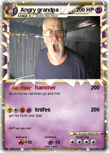Pokemon Angry grandpa