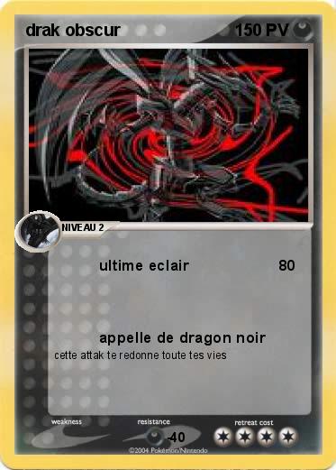 Pokemon drak obscur