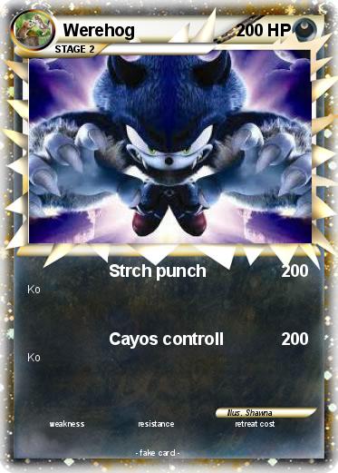 Pokemon Werehog
