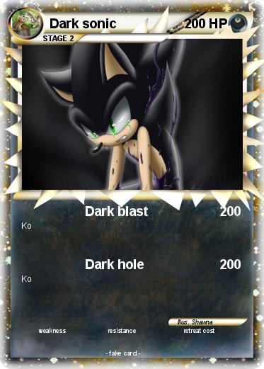 Pokemon Dark sonic