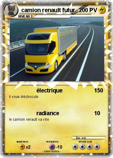 Pokemon camion renault futur