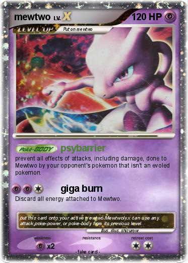 Pokemon mewtwo