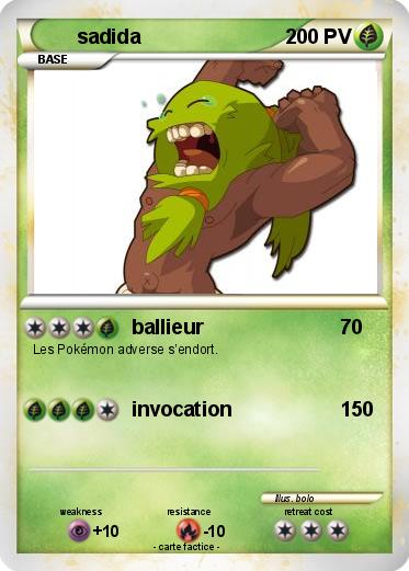 Pokemon sadida