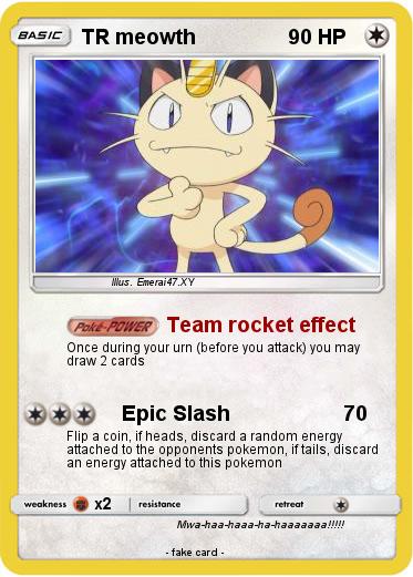 Pokemon TR meowth