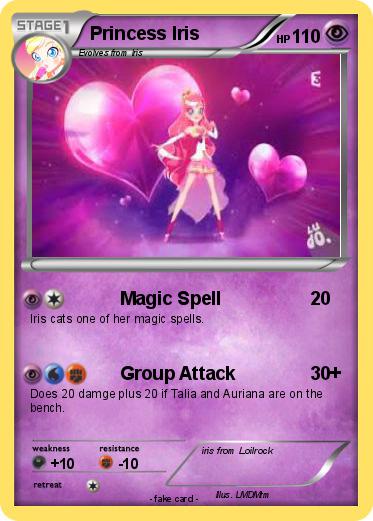 Pokemon Princess Iris