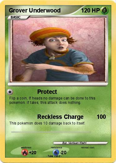 Pokemon Grover Underwood