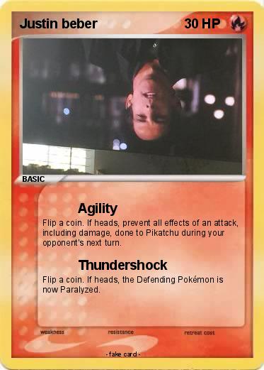 Pokemon Justin beber