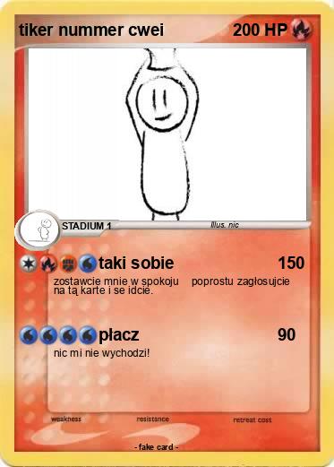 Pokemon tiker nummer cwei