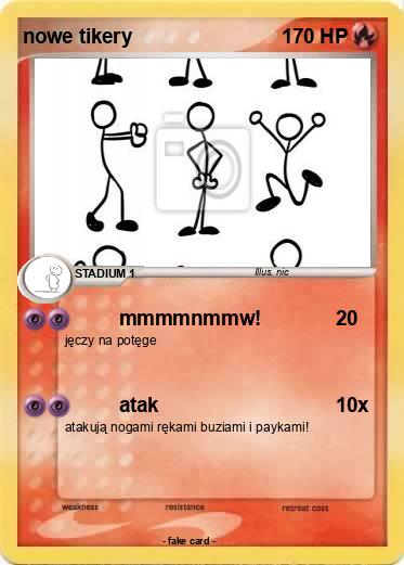 Pokemon nowe tikery