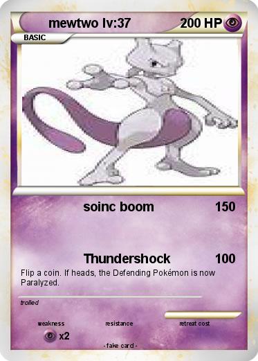 Pokemon mewtwo lv:37