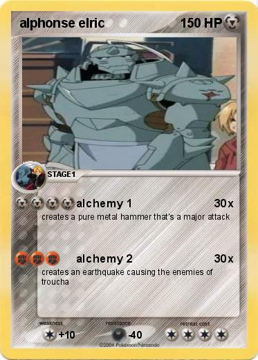 Pokemon alphonse elric