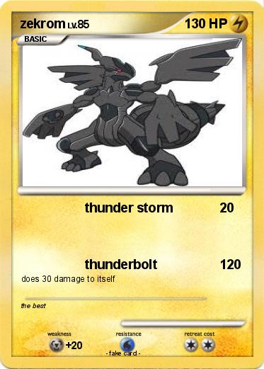 Pokemon zekrom