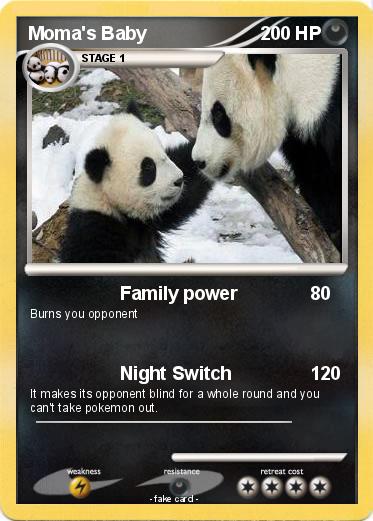 Pokemon Moma's Baby