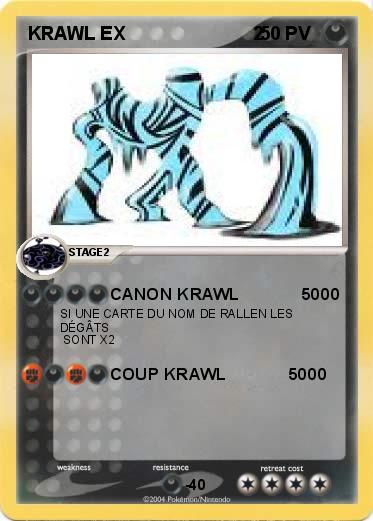 Pokemon KRAWL EX                         2                          