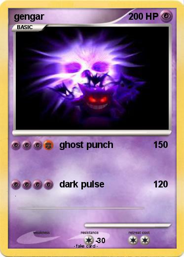 Pokemon gengar