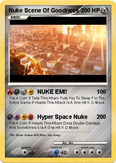 Pokemon Nuke Scene Of Goodness