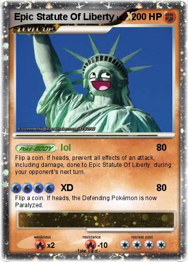 Pokemon Epic Statute Of Liberty