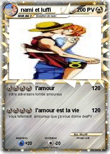 Pokemon nami et luffi