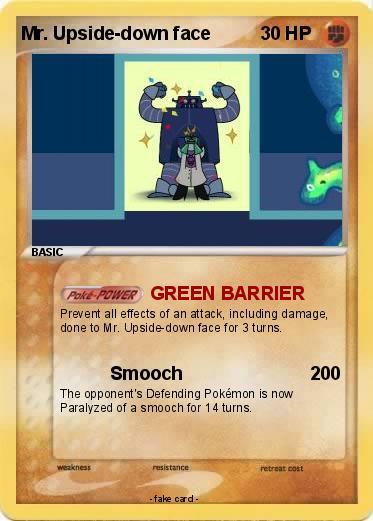 Pokemon Mr. Upside-down face