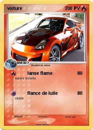 Pokemon voiture