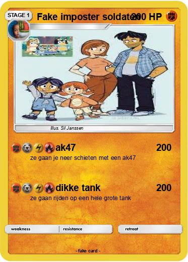 Pokemon Fake imposter soldaten
