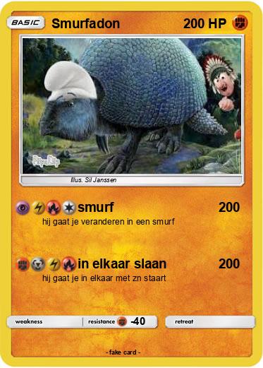 Pokemon Smurfadon