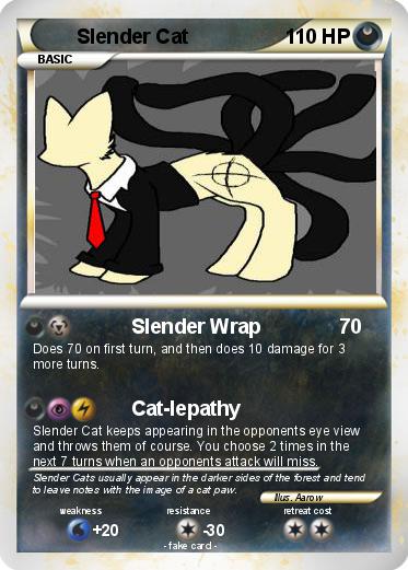 Pokemon Slender Cat