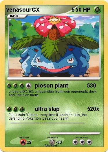 Pokemon venasourGX                      5
