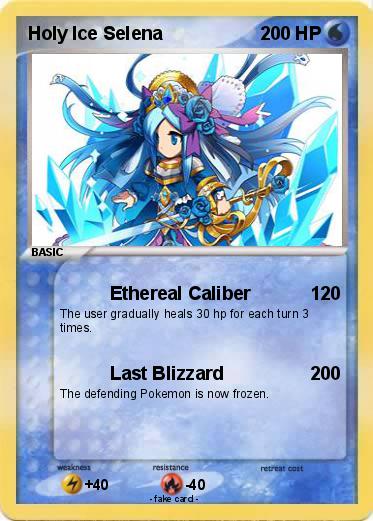 Pokemon Holy Ice Selena