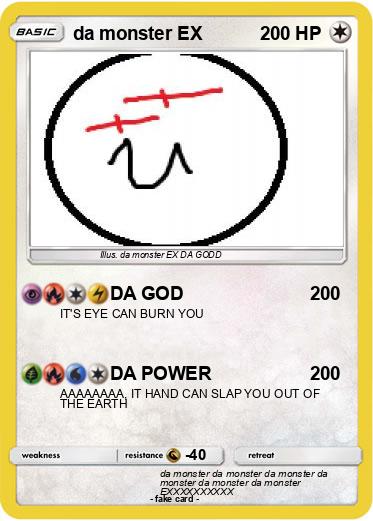 Pokemon da monster EX