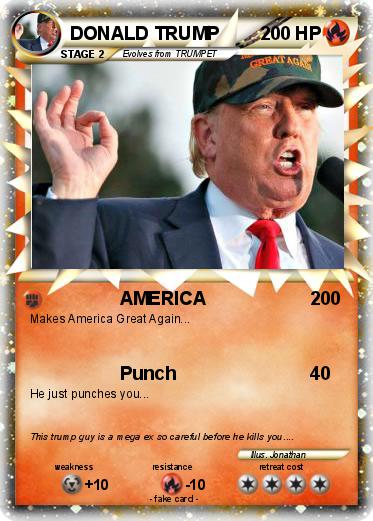 Pokemon DONALD TRUMP