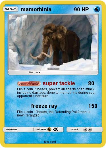 Pokemon mamothinia