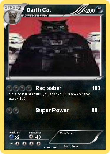 Pokemon Darth Cat