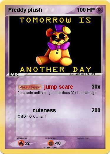 Pokemon Freddy plush