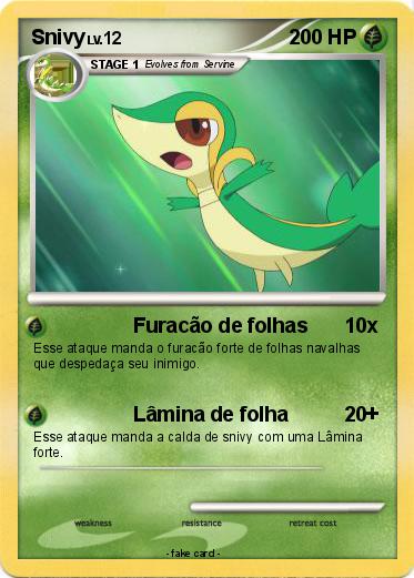 Pokemon Snivy