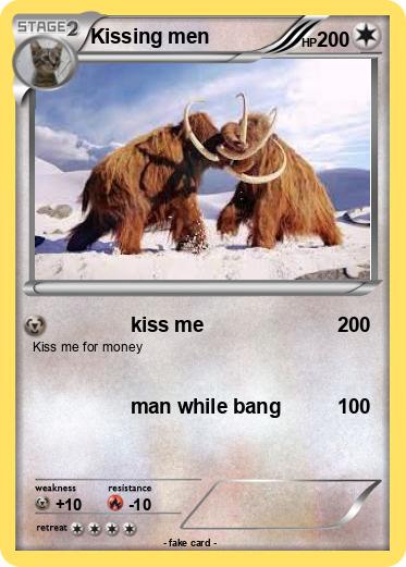 Pokemon Kissing men