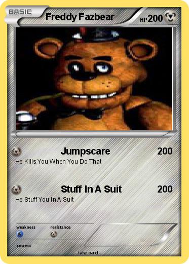 Pokemon Freddy Fazbear