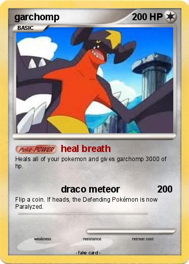 Pokemon garchomp