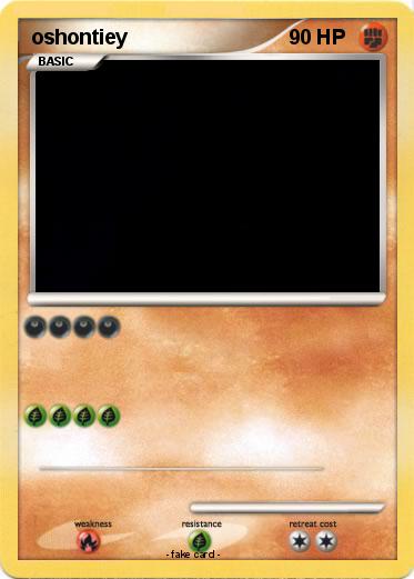 Pokemon oshontiey