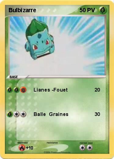Pokemon Bulbizarre