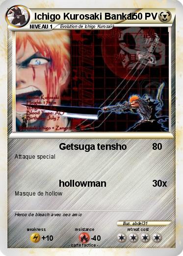 Pokemon Ichigo Kurosaki Bankai