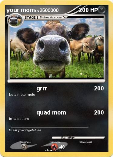 Pokemon your mom