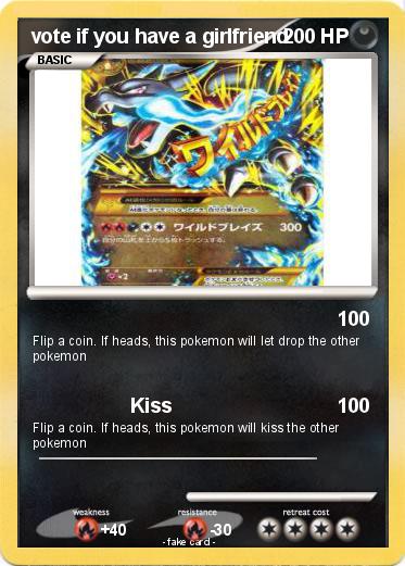 Pokemon vote if you have a girlfriend