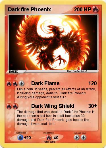 Pokemon Dark fire Phoenix
